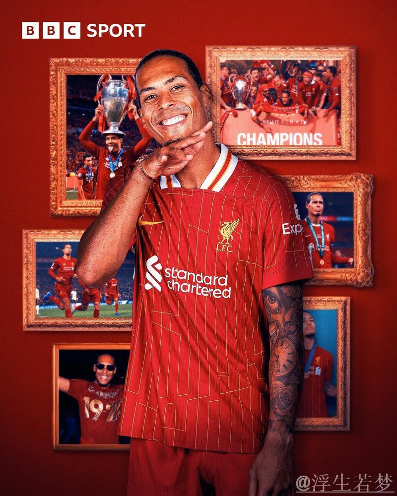 范戴克与利物浦达成续约至2027年协议，细节敲定