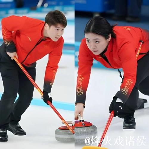 冬奥会冰壶落选赛：中国混双组合豪取六连胜